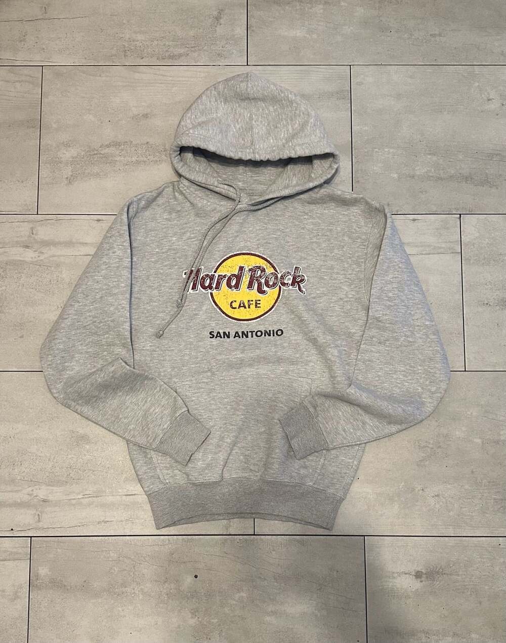 Hard Rock Cafe San Antonio Grey Hoodie Medium